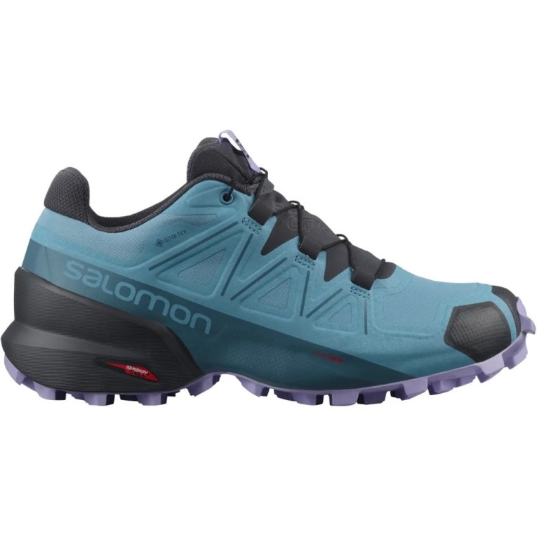 Turquoise Salomon Speedcross 5 GTX Women\'s Trail Running Shoes | PH 27948O